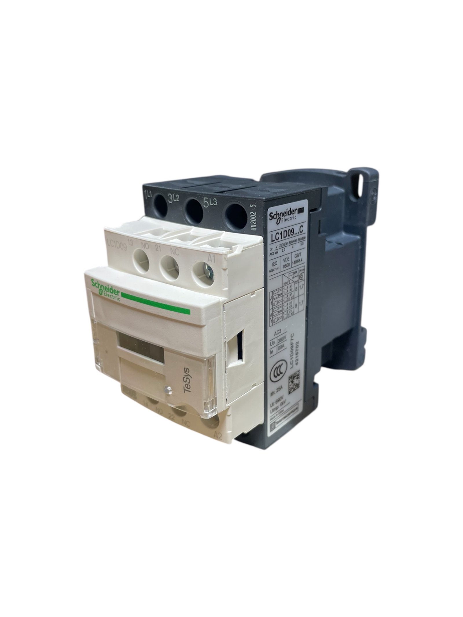 Contactor 480V-5HP-9A